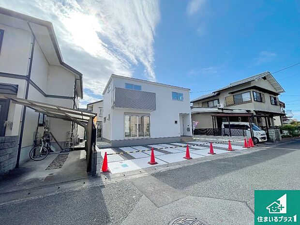 【外観】お客様に長く安心して住んでいだだける事にこだわった家づくり!住んでからのアフターサービスにもしっかりと取り組んでいます!