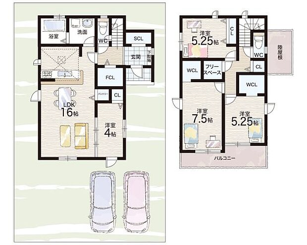 【4LDK+S(納戸)】○下阪本小学校・・・徒歩21分 ○日吉中学校・・・徒歩29分