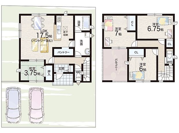【4LDK+S(納戸)】○竹永小学校・・・徒歩24分 ○八風中学校・・・徒歩50分
