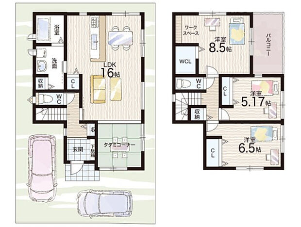 【3LDK】○長等小学校・・・徒歩11分 ○皇子山中学校・・・徒歩9分