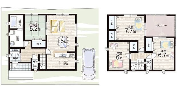 【4LDK】○雄琴小学校・・・徒歩24分 ○日吉中学校・・・徒歩49分