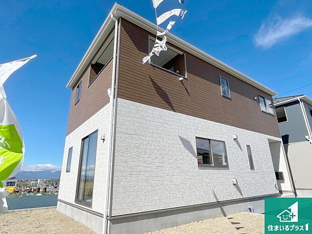 【外観】お客様に長く安心して住んでいだだける事にこだわった家づくり！住んでからのアフターサービスにもしっかりと取り組んでいます！