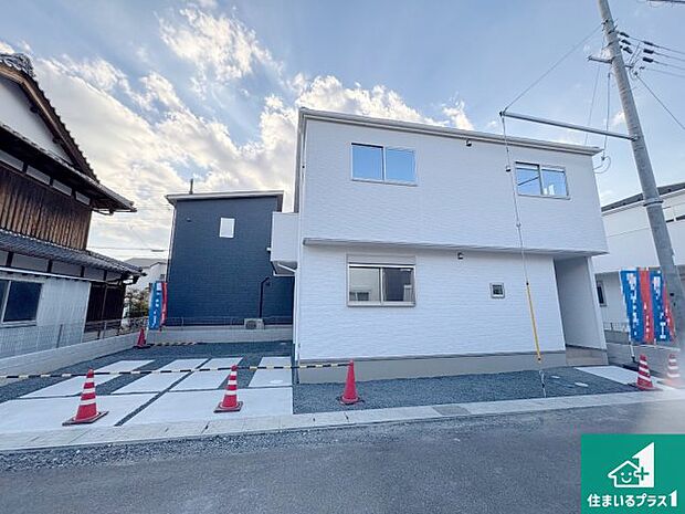 【外観】お客様に長く安心して住んでいだだける事にこだわった家づくり！住んでからのアフターサービスにもしっかりと取り組んでいます！