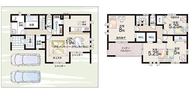 【3LDK】○堅田小学校・・・徒歩20分 ○堅田中学校・・・徒歩24分