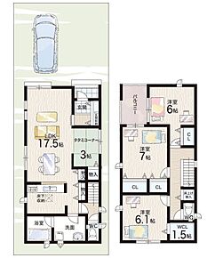 ○槇島小学校・・・徒歩15分 ○北宇治中学校・・・徒歩10分 