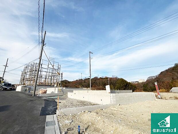 現在の進捗状況です！順調に作業進行中、完成が待ち遠しいです！詳細の間取り等、お気軽にお問い合わせください！