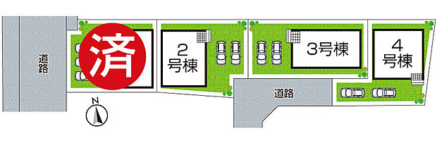 全4区画