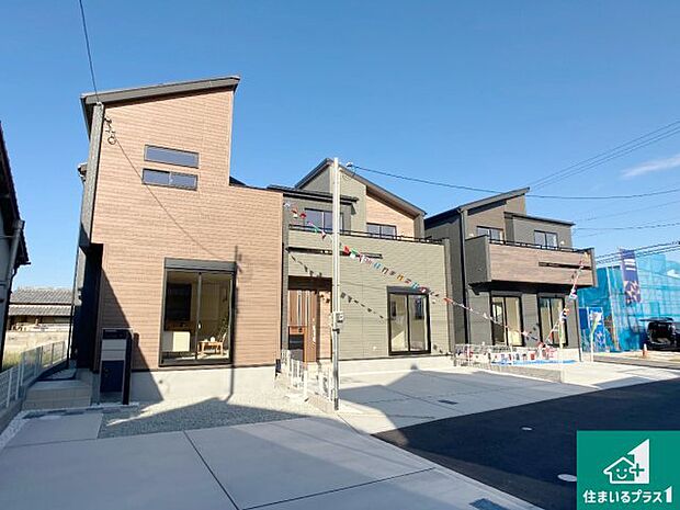 【外観】お客様に長く安心して住んでいだだける事にこだわった家づくり!住んでからのアフターサービスにもしっかりと取り組んでいます!