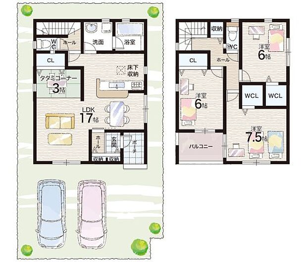 【4LDK】○王子小学校・・・徒歩2分 ○衣川中学校・・・徒歩14分