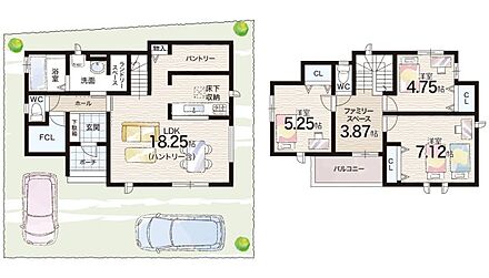 ○枝吉小学校・・・徒歩7分 ○王塚台中学校・・・徒歩19分 