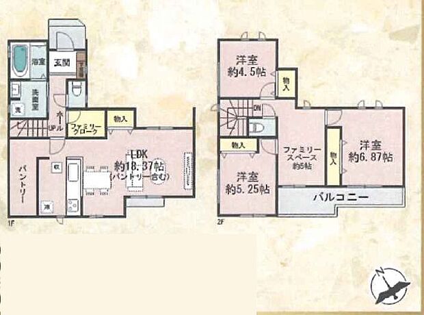 【3LDK】〇錦浦小学校・・・徒歩10分 〇魚住中学校・・・徒歩27分