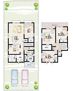 ○南大津小学校・・・徒歩９分 ○大津中学校・・・徒歩１９分 