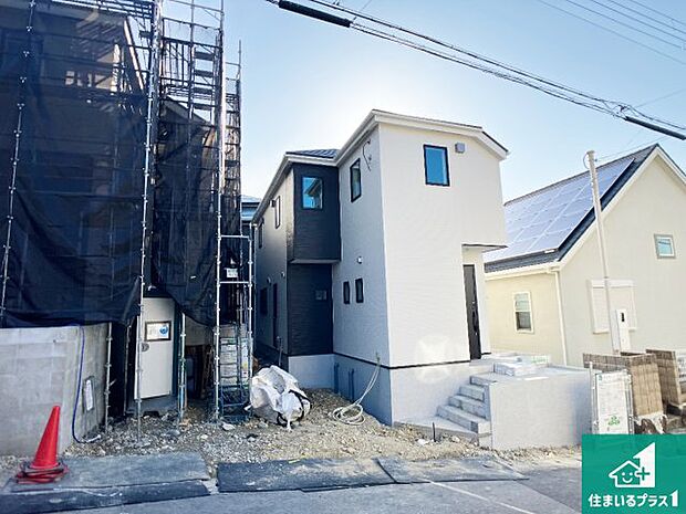 【外観】安心の10年保証!外観を美しく保ち、雨水で汚れを落とします!気になることがありましたら、お気軽にお問い合わせください!