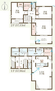 ○旭陽小学校・・・徒歩８分 ○朝日中学校・・・徒歩２分 
