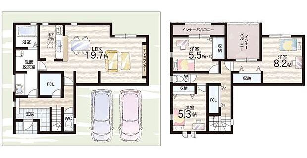 【3LDK+S(納戸)】○石海小学校・・・徒歩13分 ○太子西中学校・・・徒歩7分