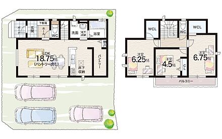○錦浦小学校・・・徒歩9分 ○魚住中学校・・・徒歩27分 