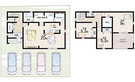 ○勝原小学校・・・徒歩7分 ○朝日中学校・・・徒歩26分 
