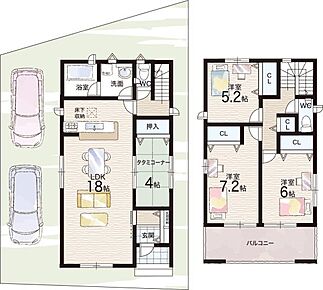 ○有瀬小学校・・・徒歩11分 ○伊川谷中学校・・・徒歩31分 