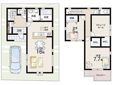 ○平岡小学校・・・徒歩24分 ○平岡南中学校・・・徒歩23分 