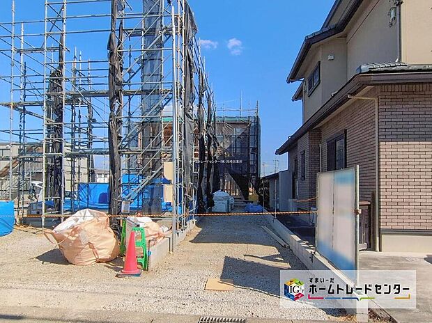 完成に向けて現在建築工事中です☆物件に関するご質問等は土日・平日を問わずお気軽にお問い合わせ下さい☆