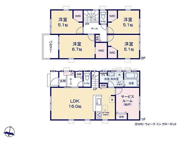(1号棟)、価格3377万円、4LDK、土地面積121.65m2、建物面積105.18m2