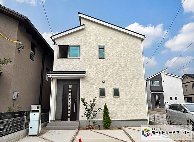 【5号棟】堂々完成いたしました!ぜひ現地にて、実際の建物・街並み・日当たり等ご確認下さい♪お気軽にお問い合わせください☆