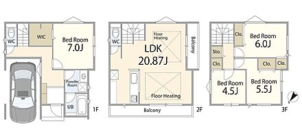 建物プラン面積:109.30m2 建物プラン価格:2400万円 - 