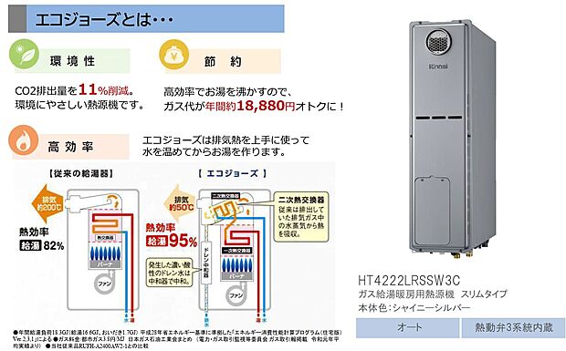 【その他設備】■エコジョーズ