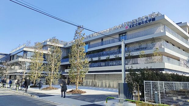 北区立都の北学園(約426m)