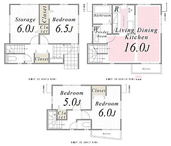 【間取図  家族が快適に暮らせる3LDK＋Sタイプ。充実の居住空間と豊富な収納で、ライフスタイルに合わせた使い方が楽しめます。 
