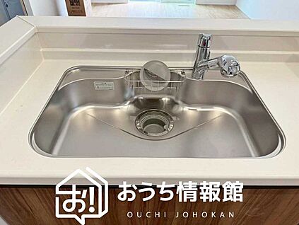 浄水器内臓型ハンドシャワー付シンク