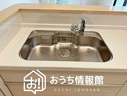 浄水器内臓ハンドシャワー付シンク