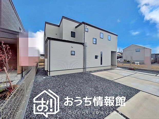 【現地写真(外観)【G号地】】健康被害に配慮したもっとも安全性の高い建材を採用し、シックハウス対策をしております。