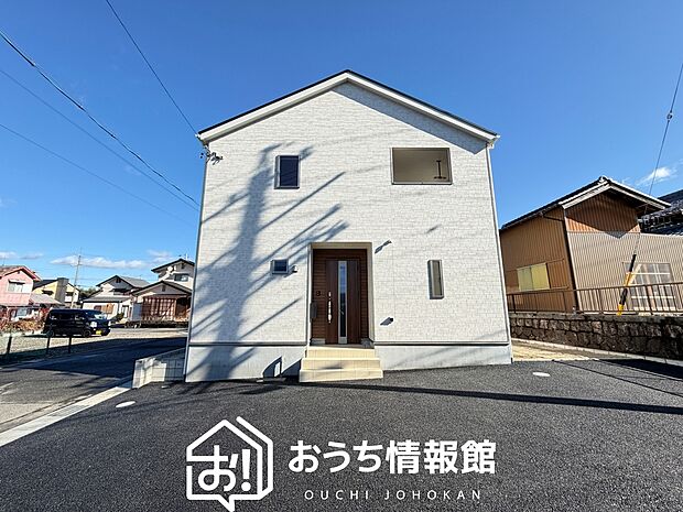 【現地写真(外観)【1号地】】健康被害に配慮したもっとも安全性の高い建材を採用し、シックハウス対策をしております。