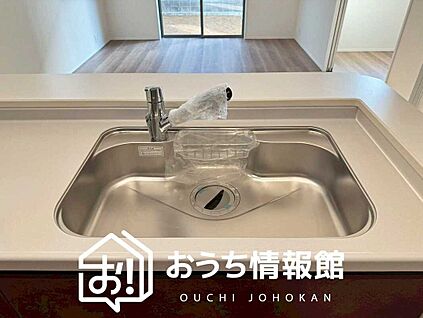 浄水器内臓型ハンドシャワー付シンク