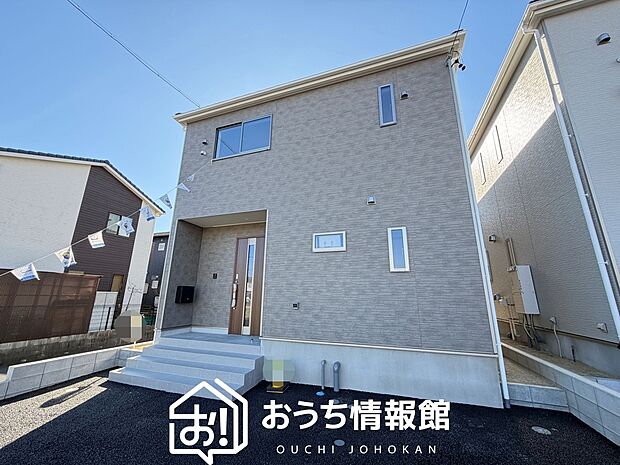 【現地写真(外観)【2号地】】健康被害に配慮したもっとも安全性の高い建材を採用し、シックハウス対策をしております。