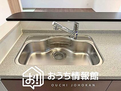 浄水器内臓ハンドシャワー付シンク