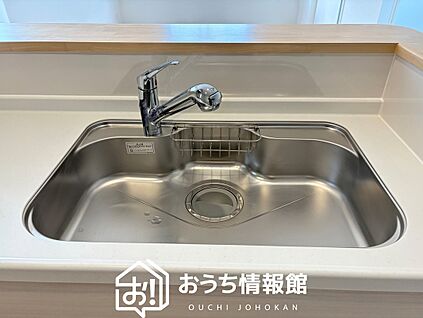 浄水器内臓ハンドシャワー付シンク