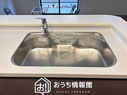 浄水器内臓型ハンドシャワー付シンク