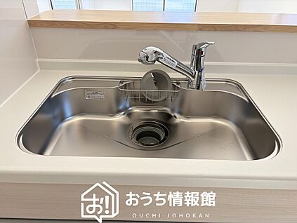 浄水器内臓ハンドシャワー付シンク