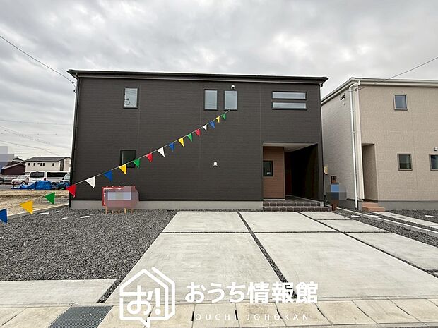 【現地写真（外観）【４号地】】健康被害に配慮したもっとも安全性の高い建材を採用し、シックハウス対策をしております。