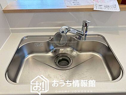 浄水器内臓ハンドシャワー付シンク