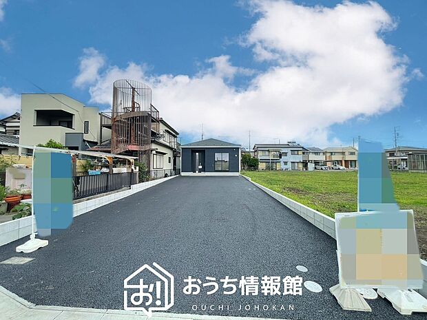 【庭】広々としたプライベート空間でお子様との遊び場、家庭菜園も可能です。