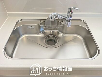浄水器内臓ハンドシャワー付シンク