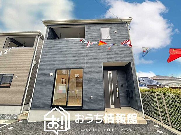 【現地写真(外観)【3号地】】健康被害に配慮したもっとも安全性の高い建材を採用し、シックハウス対策をしております。