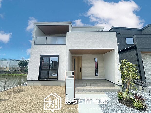 【現地写真(外観)【C号地】】健康被害に配慮したもっとも安全性の高い建材を採用し、シックハウス対策をしております。