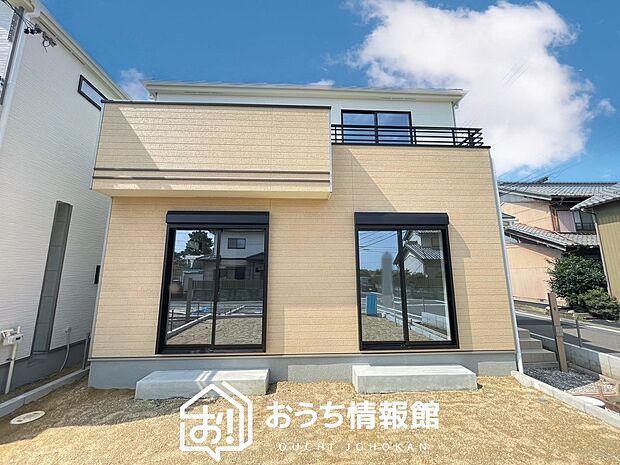 【現地写真(外観)【C号地】】健康被害に配慮したもっとも安全性の高い建材を採用し、シックハウス対策をしております。
