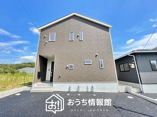 【現地写真(外観)【3号地】】健康被害に配慮したもっとも安全性の高い建材を採用し、シックハウス対策をしております。