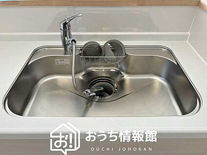 浄水器内臓ハンドシャワー付シンク