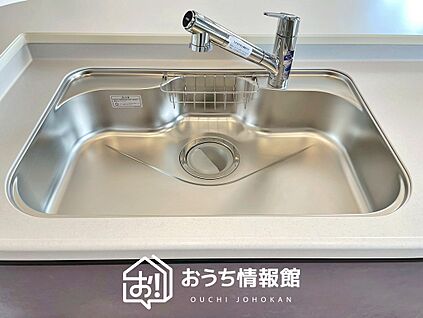 浄水器内臓型ハンドシャワー付シンク